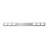 GG80137 - 1 PC S.S. REAR LIGHT BAR ONLY W/OVAL HOLES