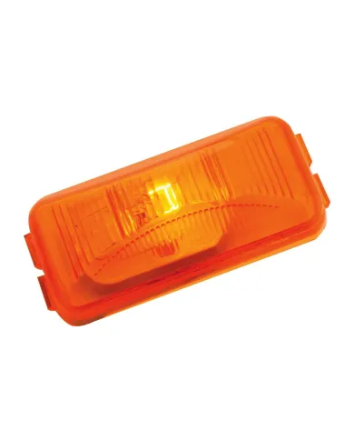 GG80275 - SMALL RECT. AMBER 1 BULB MARKER LIGHT