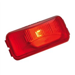 GG80276 - RECT. RED 1 BULB MARKER LIGHT 