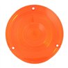 GG80301 - AMBER PLASTIC LENS FOR 4" DOUBLE FACE PEDESTAL LIGHT