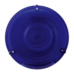 GG80302 - BLUE PLASTIC LENS FOR 4" COMBINATION LIGHT