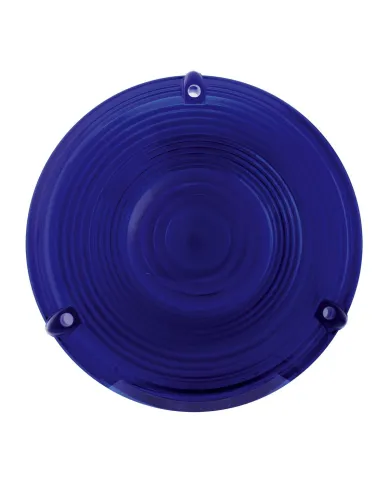 GG80302 - BLUE PLASTIC LENS FOR 4" COMBINATION LIGHT