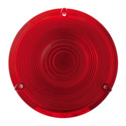 GG80304 - RED PLASTIC LENS FOR 4" COMBINATION LIGHT