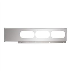 GG80330 - 2 PC. CR. REAR LIGHT BAR W/ OVAL HOLES