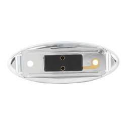 GG80349 - CR. PLASTIC OVAL RIM FOR MED. RECT. MARKER LIGHT