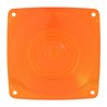 GG80351 - AMBER PLASTIC LENS FOR SQUARE COMBINATION LIGHT