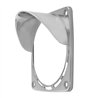GG80358 - CR. PLASTIC BEZEL W/VISOR FOR SQUARE PEDESTAL LIGHT