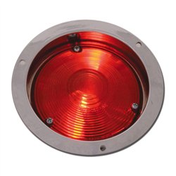 GG80370 - CR. DIE CAST FLANGE MOUNT RED LIGHT
