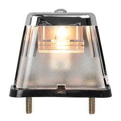 GG80570 - CR. SQUARE STUD-MOUNT LICENSE PLATE LIGHT