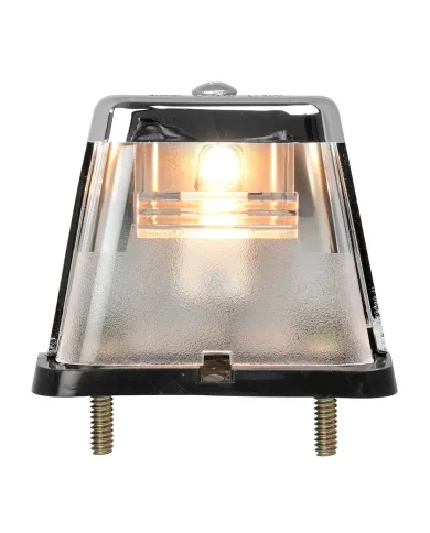 GG80570 - CR. SQUARE STUD-MOUNT LICENSE PLATE LIGHT