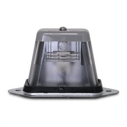 GG80572 - GRAY SQUARE LICENSE PLATE LIGHT