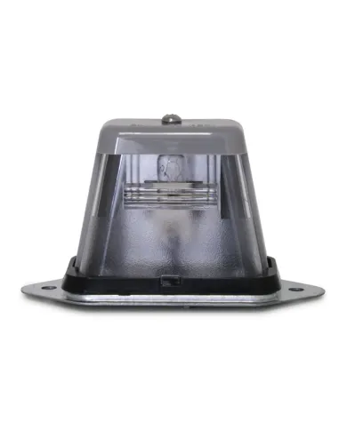 GG80572 - GRAY SQUARE LICENSE PLATE LIGHT