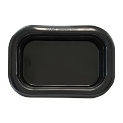 GG80675 - CLOSED BACK RECTANGULAR BLACK GROMMET
