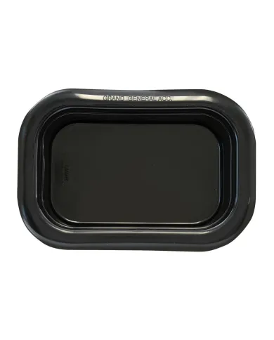 GG80675 - CLOSED BACK RECTANGULAR BLACK GROMMET