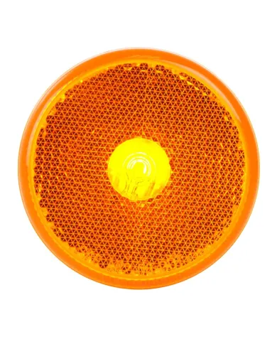 GG80713 - 2-1/2" AMBER REFLECTOR MARKER SEALED LIGHT