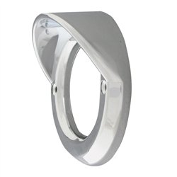 GG80716 - CR. PLASTIC GROMMET COVER W/ VISOR FOR 2-1/2" LIGHT