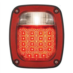 GG80793 - UNIVERSAL COMBINATION SPYDER LED TAIL LIGHT W/LIC. LIGHT