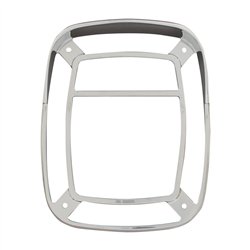 GG80799 - CR. PLASTIC RIM W/VISOR FOR UNIVERSAL RECT. TAIL LIGHT