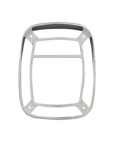 GG80799 - CR. PLASTIC RIM W/VISOR FOR UNIVERSAL RECT. TAIL LIGHT