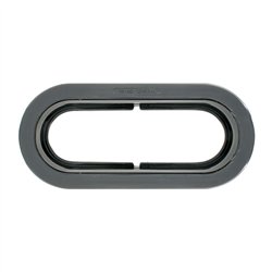 GG80802 - OVAL BLACK GROMMET 