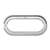 GG80807 - CR. PLASTIC GROMMET COVER W/ VISOR FOR OVAL LIGHT