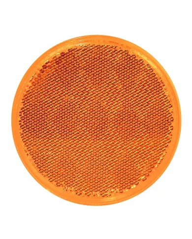 GG80811 - 3" AMBER REFLECTOR W/ ADHESIVE TAPE