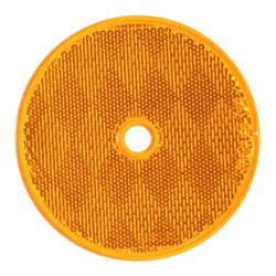 GG80821 - 3-1/4" AMBER CENTER MOUNT REFLECTOR