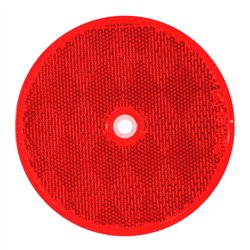 GG80824 - 3-1/4" RED CENTER MOUNT REFLECTOR
