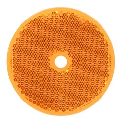 GG80825 - 2-3/8" AMBER CENTER MOUNT REFLECTOR