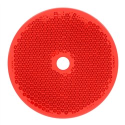 GG80829 - 2-3/8" RED CENTER MOUNT REFLECTOR