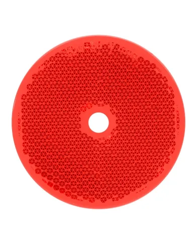 GG80829 - 2-3/8" RED CENTER MOUNT REFLECTOR