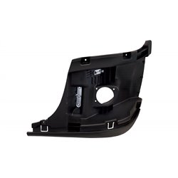 UP20895-Bumper End Reinforcement With Fog Light Hole For 2008-2017 Freightliner Cascadia - Driver