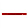 GG80866 - RED REFLECTOR STRIP W/ 2 MOUNTING HOLES 12"L X 1"W