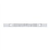 GG80867 - WHITE REFLECTOR STRIP W/ 2 MOUNTING HOLES 12"L X 1"W