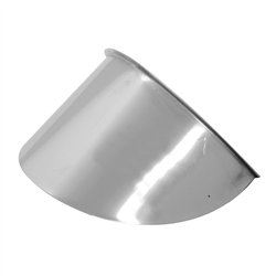 GG80935 - S.S. VISOR FOR BULLET GLASS MARKER LIGHT