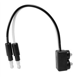 GG81009 - 2 PRONG PIGTAIL W/0.180 BULLET PLUGS