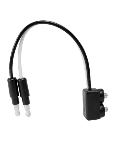 GG81009 - 2 PRONG PIGTAIL W/0.180 BULLET PLUGS