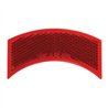GG81205 - RED HALF MOON STICK-ON REFLECTOR