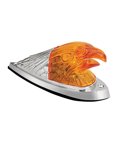 GG81210 - AMBER LARGE EAGLE HEAD CAB MARKER LIGHT
