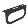 GG81380 - BLACK L MOUNTING BRACKET W/ 1 OVAL HOLE