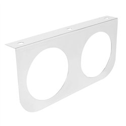 GG81433 - S.S. DOUBLE LIGHT "L" MOUNTING BRACKET FOR 4" SEALED LIGHTS