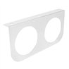 GG81433 - S.S. DOUBLE LIGHT "L" MOUNTING BRACKET FOR 4" SEALED LIGHTS