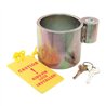 GG81462 - STEEL KING PIN LOCK W/CAUTION TAG