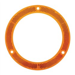 GG81630 - 4" AMBER REFLECTORIZED RING FOR GG FLANGE MOUNT RIM