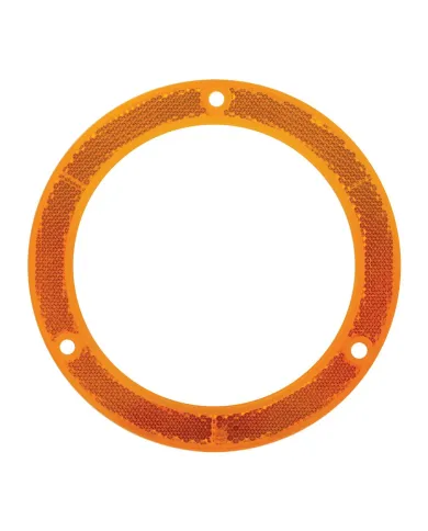 GG81630 - 4" AMBER REFLECTORIZED RING FOR GG FLANGE MOUNT RIM