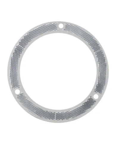 GG81632 - 4" CLEAR REFLECTORIZED RING FOR GG FLANGE MOUNT RIM