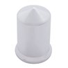 UP10011-1-1/2" X 3" Chrome Plastic Pointed Nut Covers - Push-On (20-Pack)