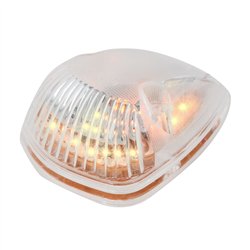 GG82261 - TRIANGLE AMBER/CLEAR 12 LED PICKUP/SUV CAB MARKER LIGHT