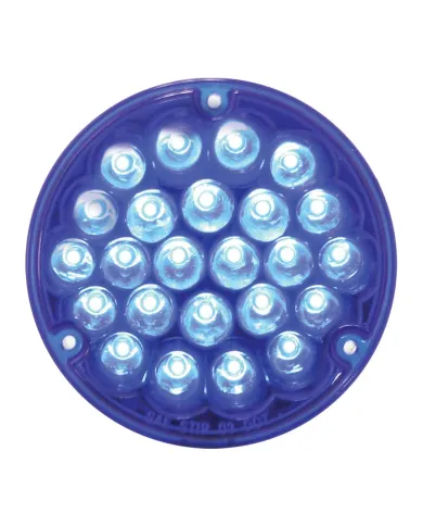 GG82270 - 4" PEARL BLUE 24 LED LIGHT W/ 1157 BULB BASE