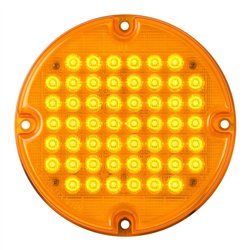 GG82350 - 7" SMART DYNAMIC AMBER/AMBER 52 LED BUS SEALED LIGHT